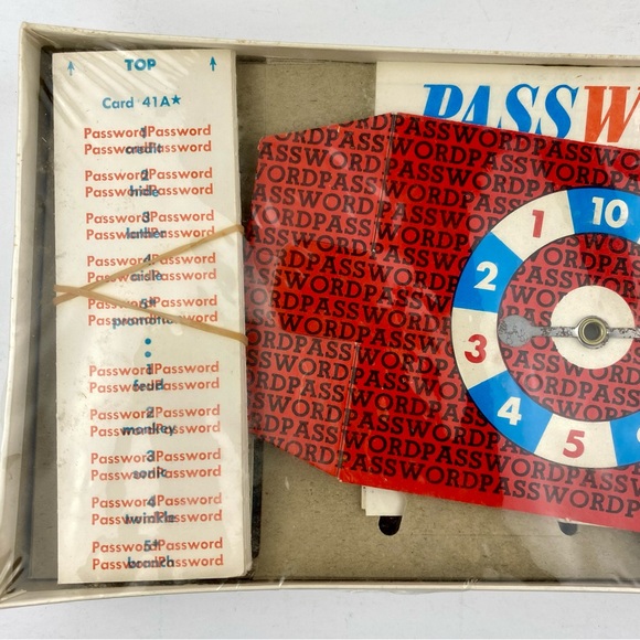 Vintage 1966 PASSWORD Game Volume Six Milton Bradley, Sealed, Complete - Picture 5 of 10